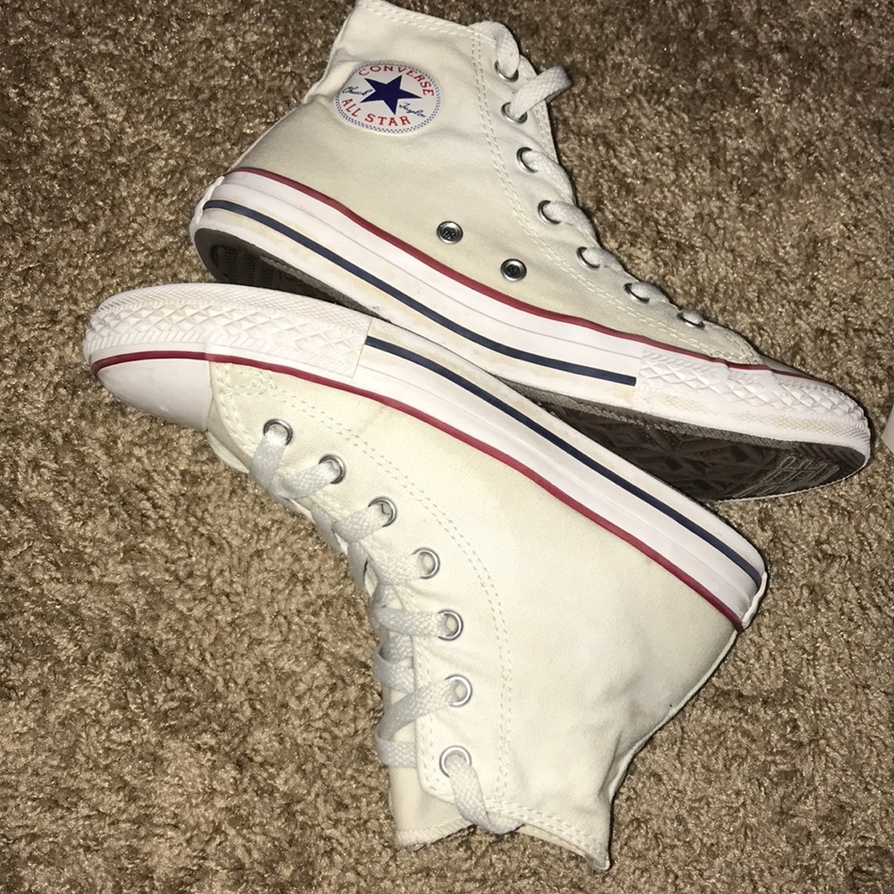 White high top converse
